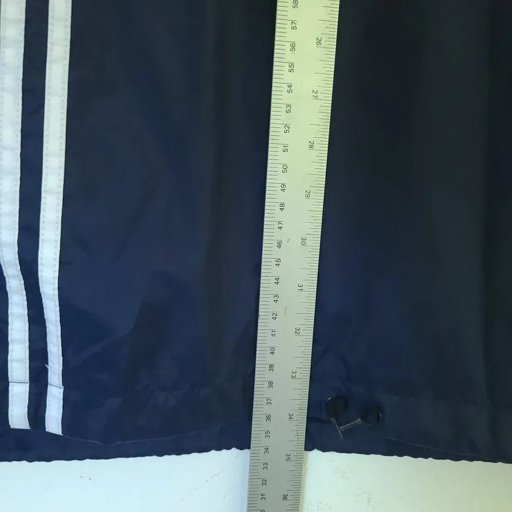 90s~00'S Adidas Half Zip Nylon blue Pullover Men's Size XL Vintage eaa504395 EUC
